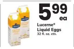 Safeway Lucerne Liquid Eggs offer