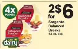 Safeway Sargento Balanced Breaks offer