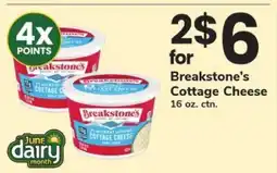 Safeway Breakstone's Cottage Cheese offer