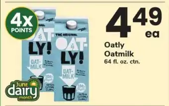 Safeway OATLY Oatmilk offer