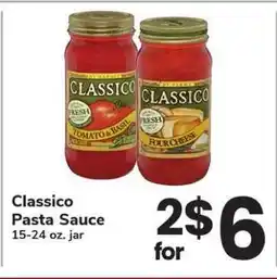 Safeway Classico Pasta Sauce offer
