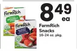 Safeway FarmRich Snacks offer