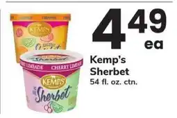 Safeway Kemp's Sherbet offer