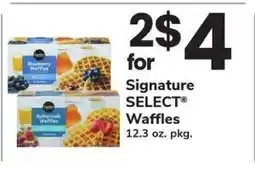 Safeway Signature SELECT Waffles offer