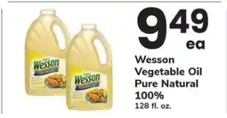 Safeway Wesson Vegetable Oil offer