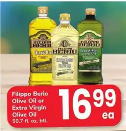 Safeway Filippo Berio Olive Oil or Extra Virgin Olive Oil offer
