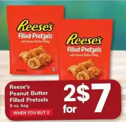Safeway Reese’s Peanut Butter Filled Pretzels offer