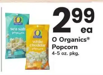 Safeway O ORGANICS POPCORN offer