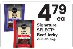 Safeway Signature Select Beef Jerky offer