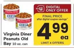 Safeway Virginia Diner Peanuts Old Bay offer