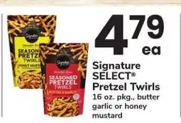 Safeway Signature Select Pretzel Twirls offer
