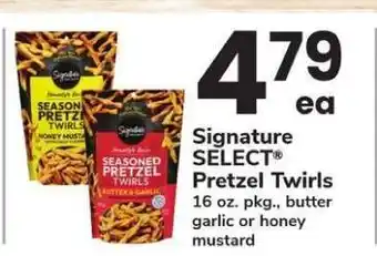 Safeway Signature Select Pretzel Twirls offer