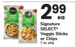 Safeway Signature SELECT Veggie Sticks or Chips offer