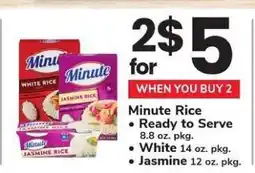 Safeway Minute Rice offer