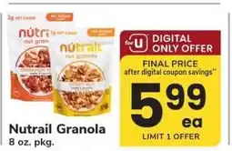 Safeway Nutrail Granola offer