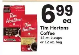 Safeway Tim Hortons Coffee offer