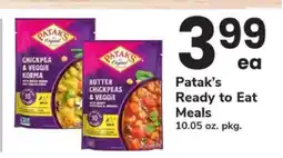 Safeway Patak's Ready To Eat Meals offer