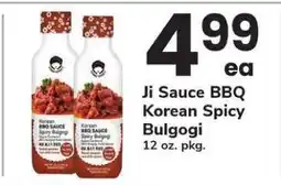 Safeway Ji Sauce BBQ Korean Spicy Bulgogi offer