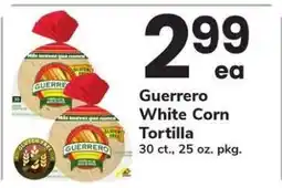 Safeway Guerrero White Corn Tortilla offer