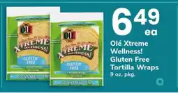 Safeway Olé Xtreme Wellness! Gluten Free Tortilla Wraps offer
