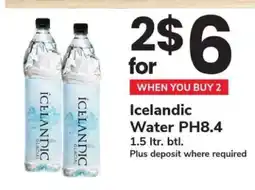 Safeway Icelandic Water PH8.4 offer