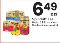 Safeway Spindrift Tea offer