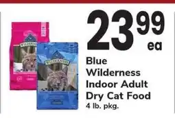 Safeway Blue Wilderness Indoor Adult Dry Cat Food offer
