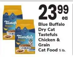 Safeway Blue Buffalo Dry Cat Tastefuls offer