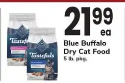 Safeway Blue Buffalo Dry Cat Food offer