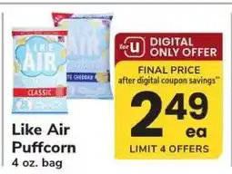 Safeway Like Air Puffcorn offer