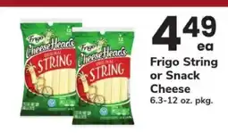 Safeway Frigo String or Snack Cheese offer