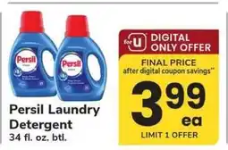 Safeway Persil Laundry Detergent offer