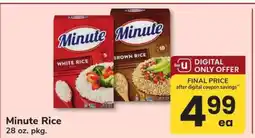 Safeway Minute Rice offer