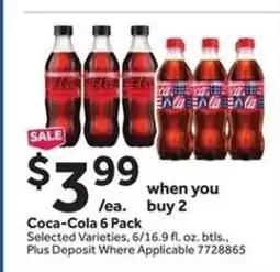Stop&Shop Coca-Cola 6 Pack offer