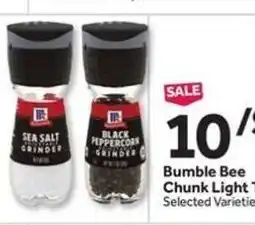 Stop&Shop Bumble Bee Chunk Light Tuna offer