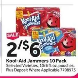 Stop&Shop Kool-Aid Jammers 10 Pack offer