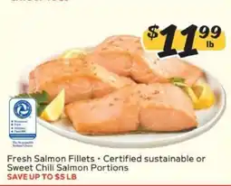 Winn Dixie Fresh Salmon Fillets offer