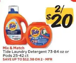 Winn Dixie Tide Laundry Detergent offer