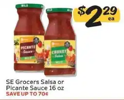 Winn Dixie SE Grocers Salsa or Picante Sauce offer