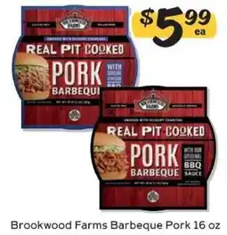 Winn Dixie Brookwood Farms Barbeque Pork offer