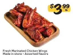 Winn Dixie Fresh Marinated Chicken Wings offer