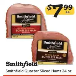 Winn Dixie Smithfield Quarter Sliced Hams offer