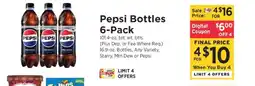 ShopRite Pepsi Bottles 6-Pack offer