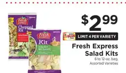 ShopRite Fresh Express Salad Kits offer