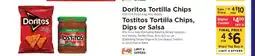 ShopRite Doritos Tortilla Chips / Tostitos Tortilla Chips, Dips or Salsa offer
