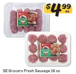 Winn Dixie SE Grocers Fresh Sausage offer