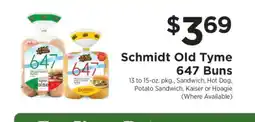 ShopRite Schmidt Old Tyme 647 Buns offer