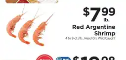 ShopRite Red Argentine Shrimp offer