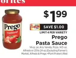 ShopRite Prego Pasta Sauce offer