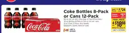 ShopRite Coke Bottles 8-Pack or Cans 12-Pack offer